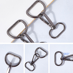 10 шт. поворотные застежки из цинкового сплава&nbsp;DIY-SP0004-19B