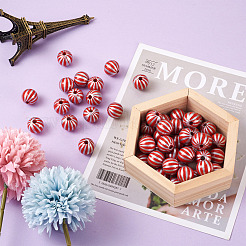 Натуральные деревянные бусы&nbsp;WOOD-TAC0010-04D