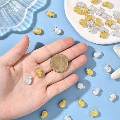 40шт бусины из сплава 2 цветов&nbsp;FIND-YW0010-41