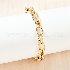 Браслеты-цепочки из нержавеющей стали 304 для женщин&nbsp;BJEW-Z143-10G