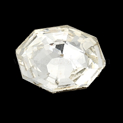 Граненые стеклянные стразы кабошоны&nbsp;GGLA-C032-05G