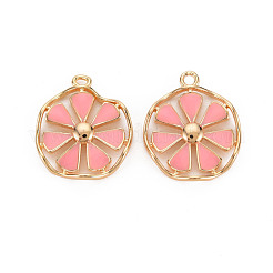 Латунь эмаль подвески&nbsp;KK-S356-667-NF