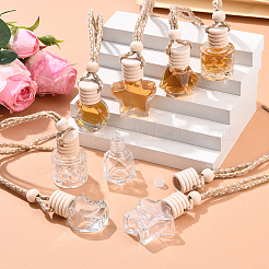 15 шт. стеклянная колонна&nbsp;AJEW-YW0001-57