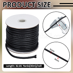 30 м плетеных вощеных полиэстеровых шнуров&nbsp;YC-WH0011-03A