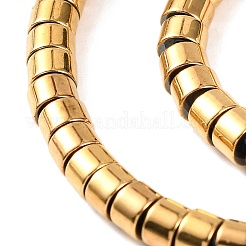 Гальванические нити из синтетических немагнитных гематитовых бусин&nbsp;G-H027-G01-03