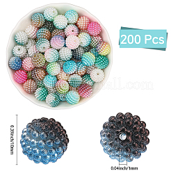 Имитация жемчуга акриловые&nbsp;OACR-PA0001-09A