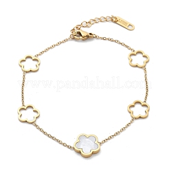 Браслеты из нержавеющей стали 304 с ионным покрытием (IP)&nbsp;BJEW-P345-11G-01