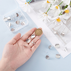 20 шт. Латунные выводы для ушей&nbsp;KK-BC0013-98