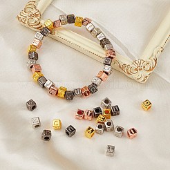 400шт 4 стильные пластиковые бусины ccb&nbsp;CCB-YW0001-06