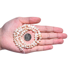 Нити из натурального культивированного пресноводного жемчуга&nbsp;LS-PEAR-N014-05