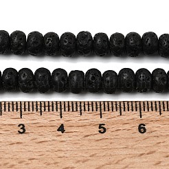 Бусы из натуральной лавы&nbsp;G-A280-A18-01