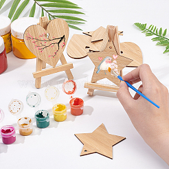 Необработанные деревянные детали для больших подвесок&nbsp;AJEW-OC0001-87