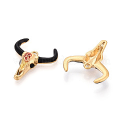 Подвески из нержавеющей стали 304 с эмалью&nbsp;STAS-N124-09D-G