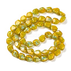 Ручной золотой песок бусины бисер нитей&nbsp;LAMP-U001-01F