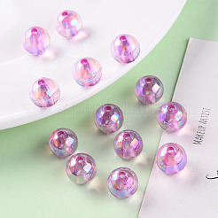 Прозрачные акриловые бусины&nbsp;MACR-S370-B12mm-740