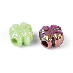 Непрозрачные акриловые бусины с УФ-покрытием&nbsp;SACR-T018-30M