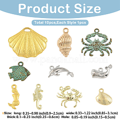 Подвески из сплава с покрытием в стойку&nbsp;FIND-YW0010-64