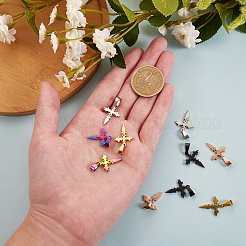 10 шт. подвески из нержавеющей стали 304 двух цветов&nbsp;STAS-SZ0001-45