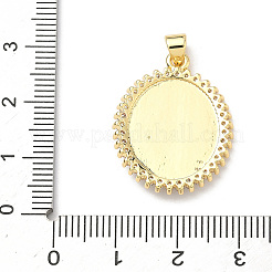 Латунные микро проложить кубического циркония подвески&nbsp;KK-P345-52G-02