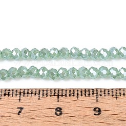 Гальванические стекляныне бусины&nbsp;EGLA-J025-F08