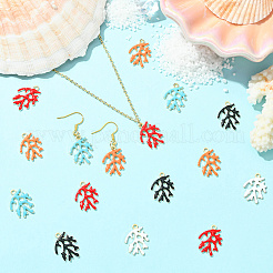 30 шт. Подвески из сплава с эмалью&nbsp;ENAM-SC0006-87