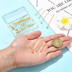 40 шт. 4 шт. латунных штифтов со звездообразными головками&nbsp;KK-CJ0004-09