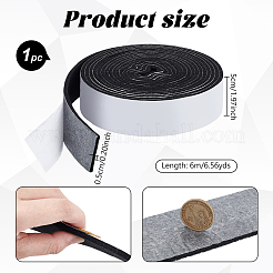 6м самоклеящейся фетровой ткани&nbsp;AJEW-WH0007-39A