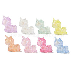 Светящиеся прозрачные акриловые бусины&nbsp;LACR-U001-09