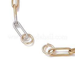 2 шт. Набор для изготовления браслета-цепочки со скрепками из нержавеющей стали 304&nbsp;AJEW-JB01436