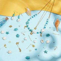 Наборы для самостоятельного изготовления сережек на морскую тематику&nbsp;DIY-PH0031-42