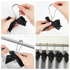 20шт железные кольца для занавески для душа для ванной комнаты&nbsp;HJEW-PH02202