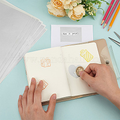 Клейкая наклейка с покрытием&nbsp;DIY-WH0569-90A