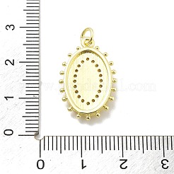 Стойки обшивки латунь микро проложить Циркон подвеску&nbsp;KK-D359-19G