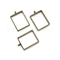 Сплав открытая задняя рамка большие подвески&nbsp;LS-PALLOY-TA0021-02AB