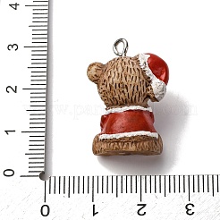 Рождественские подвески из непрозрачной смолы&nbsp;LS-RESI-H039-01P-04