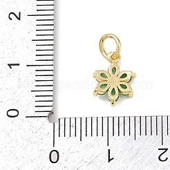 Латунные микро проложить кубического циркония подвески&nbsp;KK-H525-05C-G