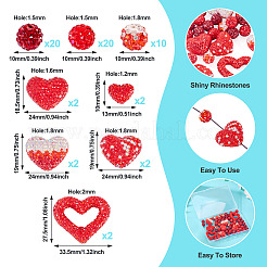 Полимерная глина прокладывает качественные бусины со стразами&nbsp;RB-BT0001-02