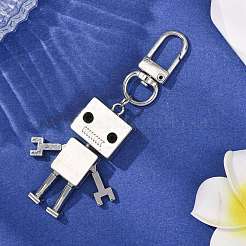 Подвеска-робот из сплава стразов&nbsp;HJEW-JM04372