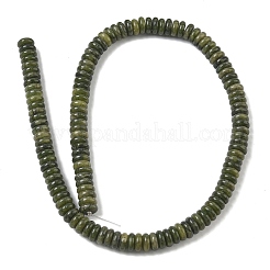 Тайвань природного нефрита бисер нитей&nbsp;G-G329-A06-3x8mm