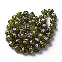 Ручной золотой песок бусины бисер нитей&nbsp;LAMP-T017-05E