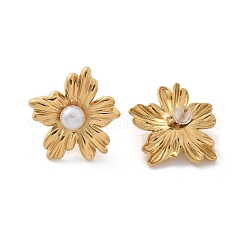 Серьги-гвоздики из нержавеющей стали 304&nbsp;EJEW-Z084-05G-03