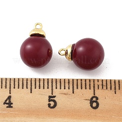 Латунь стекло амулеты&nbsp;LS-KK-K371-36B-G