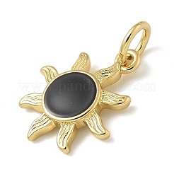 Подвески из латуни с покрытием из эмали&nbsp;KK-K392-50G-03