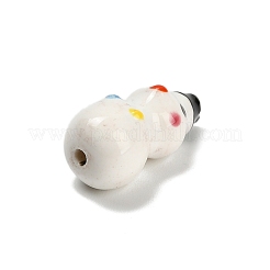 Рождественские фарфоровые бусины ручной работы&nbsp;PORC-L081-01C