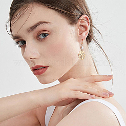 20 шт. двухцветная латунная фурнитура для сережек-гвоздиков с 2 шт. пластиковыми гайками&nbsp;FIND-BBC0002-13