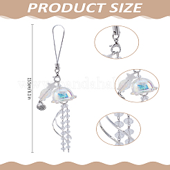 1шт стеклянные подвески мобильные ремни&nbsp;AJEW-LP0004-72