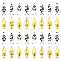 50 шт. 2 цвета подвески из сплава в тибетском стиле&nbsp;FIND-YW0008-53