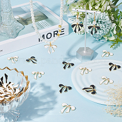 48шт 2 цвета сплава эмалевые подвески&nbsp;ENAM-SC0006-56