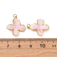 Подвески из нержавеющей стали 304 с эмалью&nbsp;STAS-U061-38G