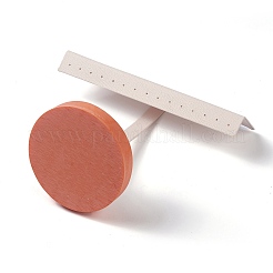 Серьги из искусственного мрамора из смолы&nbsp;AJEW-H117-05